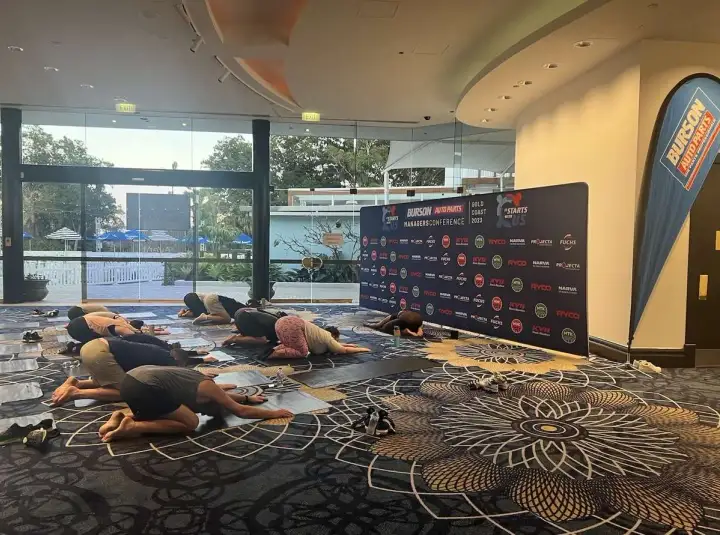 Corporate yoga at The Star Gold Coast